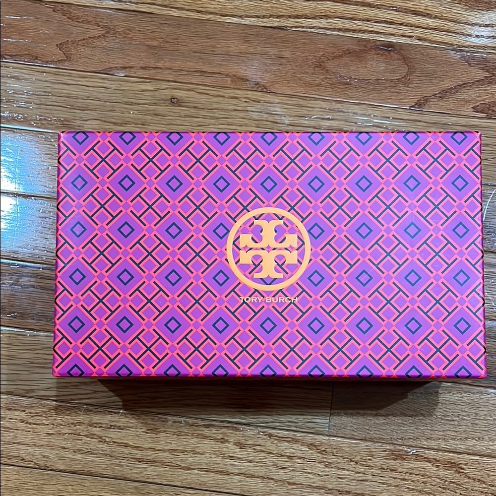 Tory Burch Pink and Orange Geometric Box